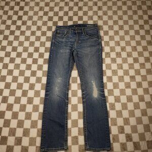 BKE Jake Straight women's jeans distressed - fades 31x 32